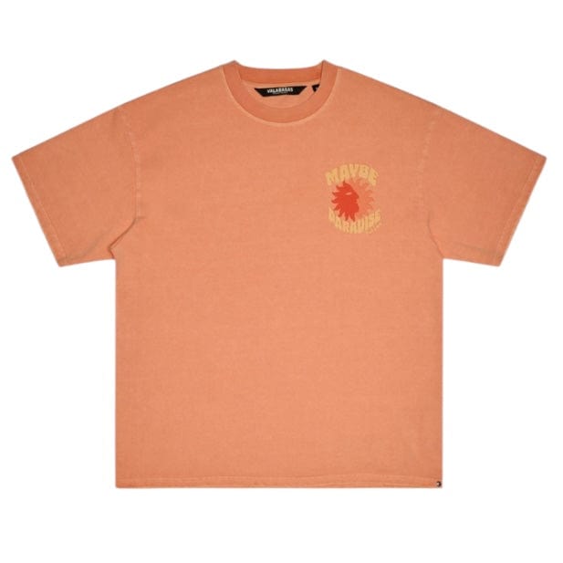 Valabasas Lifes A Beach Tee (Peach) VLBS-VT1-1027