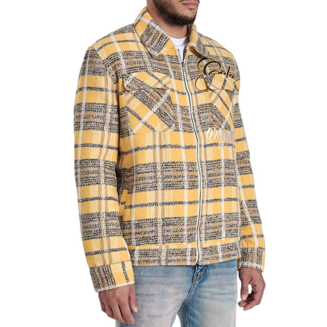 Gala Original Reckoning Flannel Jacket (Yellow Plaid) G-SP-24-001