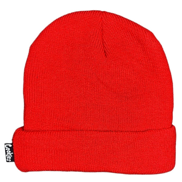 Cookies Knit Beanie Original Mint (Red/Black)