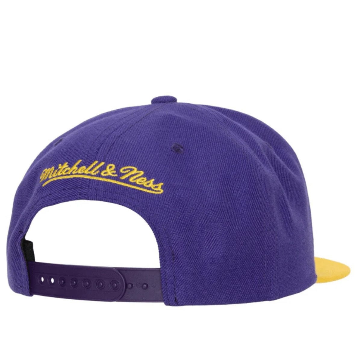 Mitchell & Ness Lakers Snapback (Purple/Yellow)