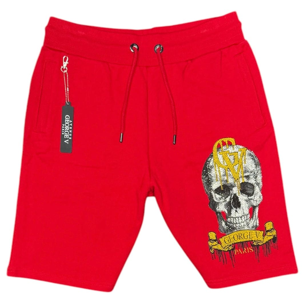 George V Logo Skull Short (Red) GV-2224