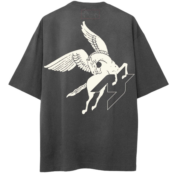 Free Refills Pegasus Tee (Vintage Black) FRC2-26