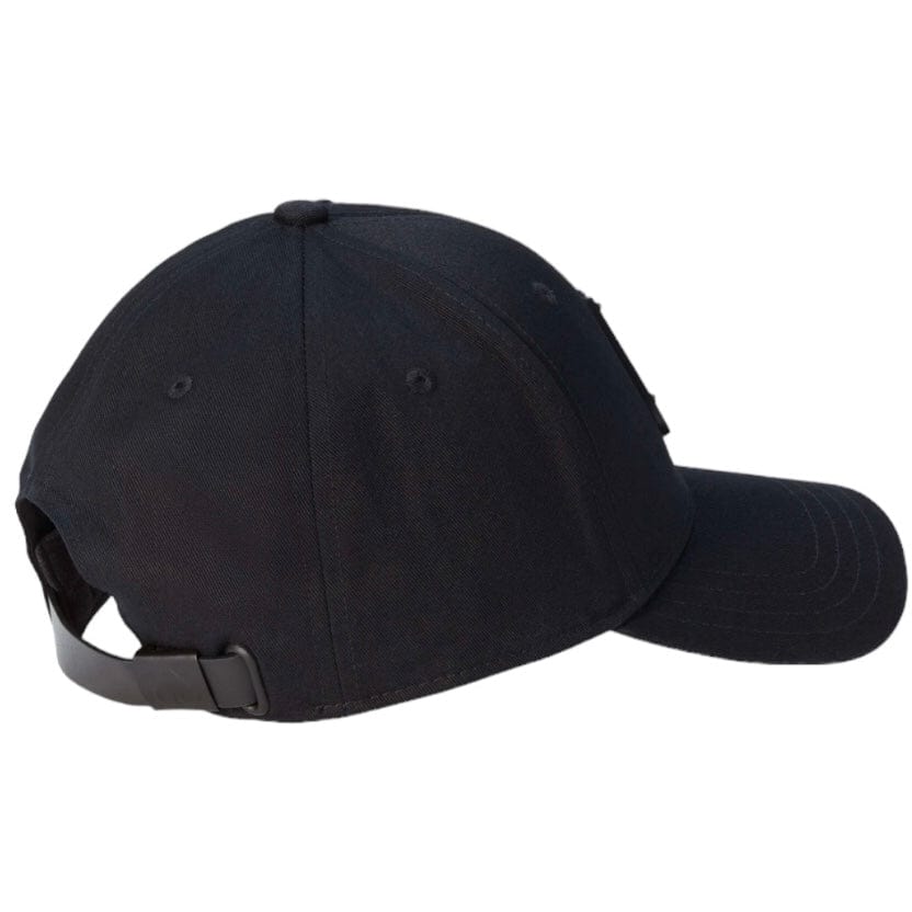 Moose Knuckles Logo Icon Cap (Black/Black Logo) M31MA534