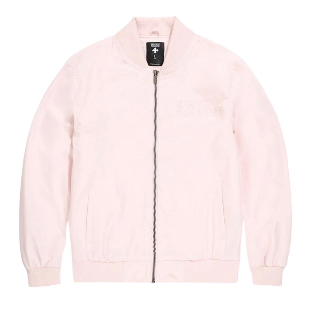 See You In Paradise Cruel Intentions Bomber Jacket (Light Pink) 91771