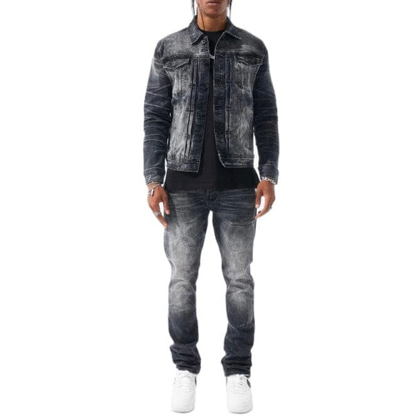 Jordan Craig Collins Meadowlands Pure Monochrome Denim (Black Shadow)