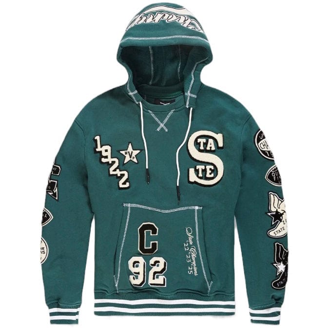 Jordan Craig State Champs Pullover Hoodie (Kelly Forest) 8834H