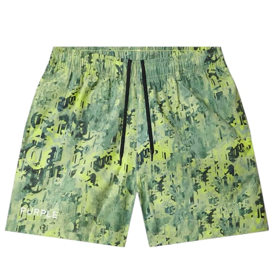 Purple Brand Worn Gothic Camo Swim Shorts (Gothic Camo) P504-PGWC325