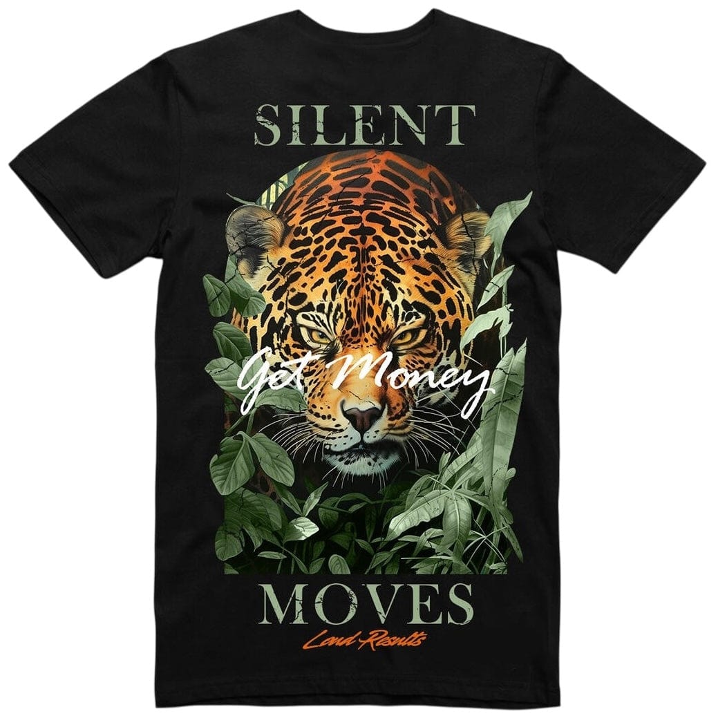 Hasta Muerte Silent Moves GM Jag QS Tee (Black)