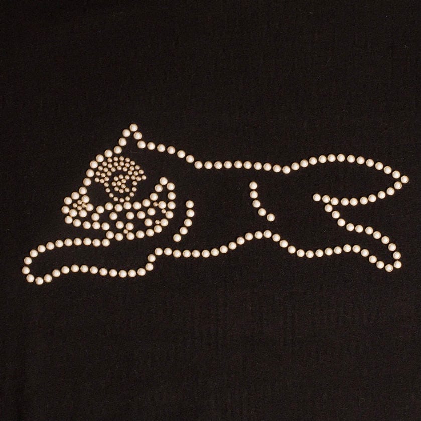 Ice Cream Pearl Beads SS Tee (Black) 441-3200