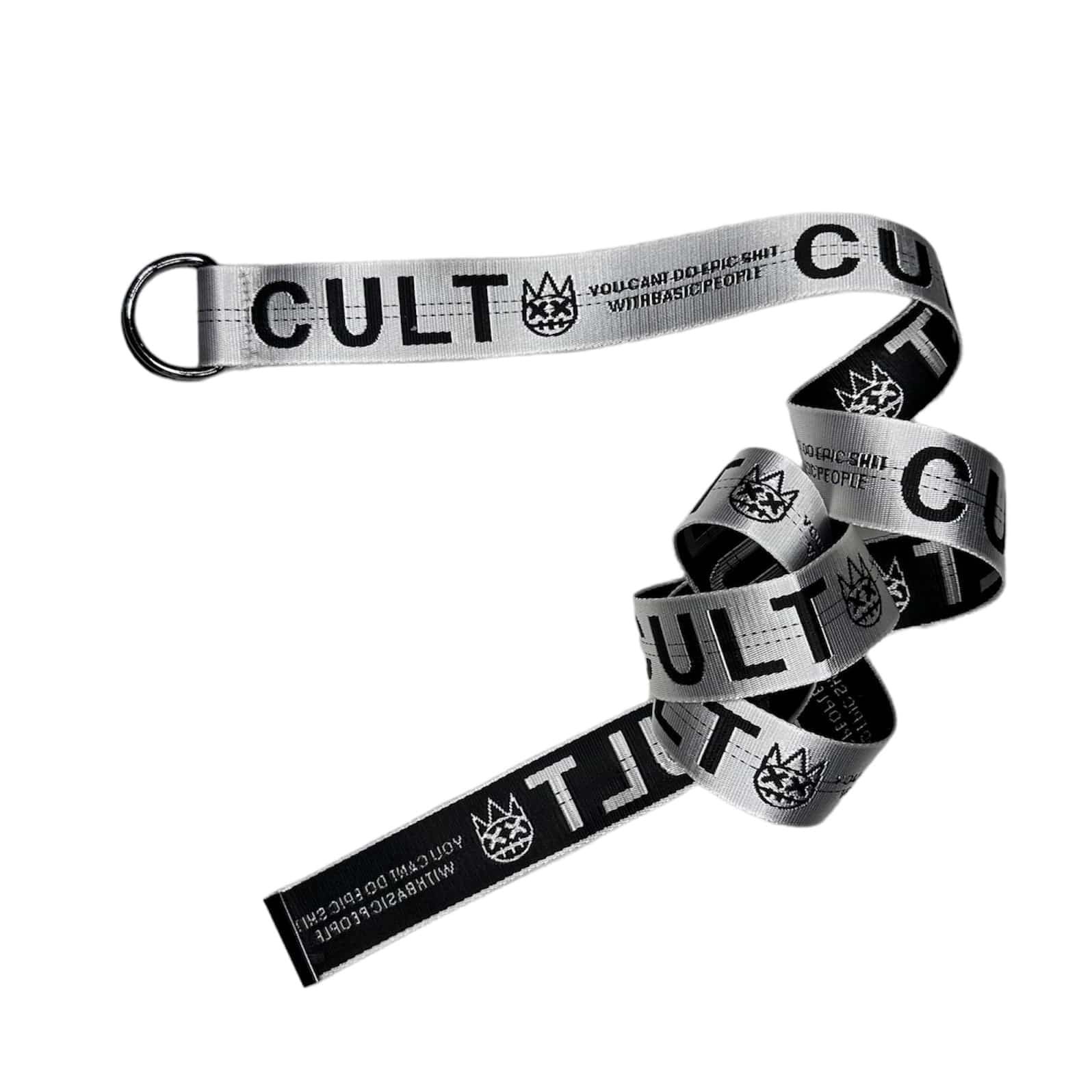 Cult Of Individuality Cult Belt (White/Black) 622AC-BELT5