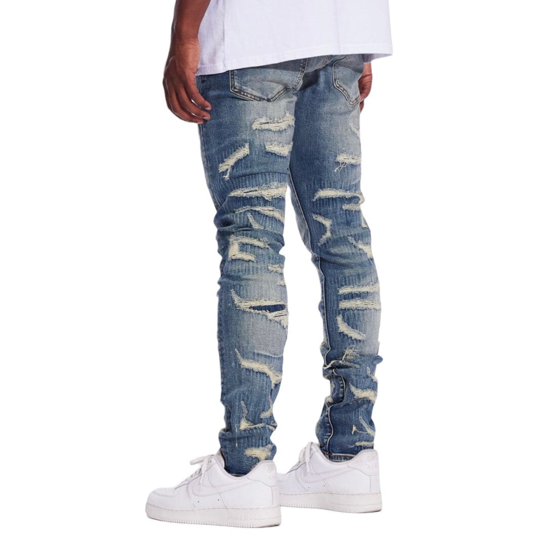 Crysp Patrick Skinny Denim (Vintage Distress) CRYF24-121