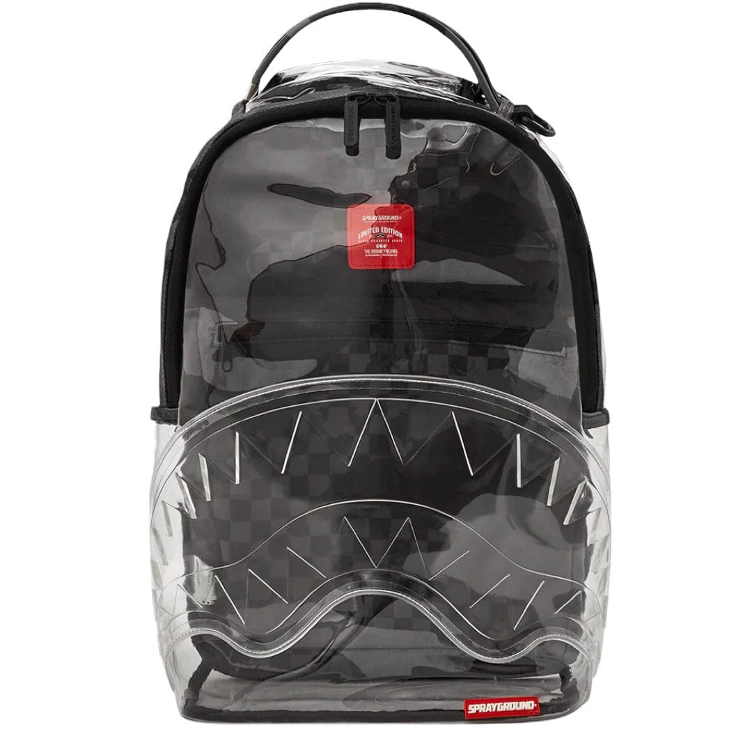 Sprayground Clear As Night Clear DLX Backpack