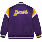 Mitchell & Ness NBA Los Angeles Lakers Heavyweight Satin Jacket (Purple)