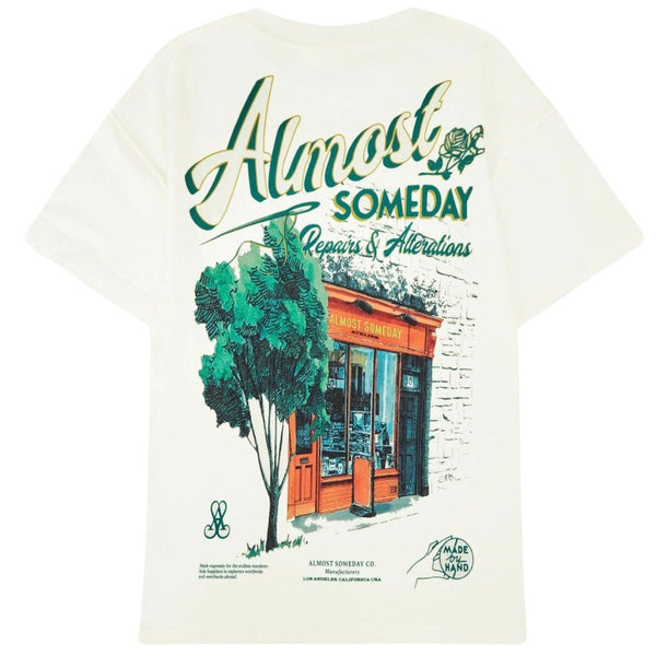 Almost Someday Storefront Tee (Cream) AS-F24-TS-STF