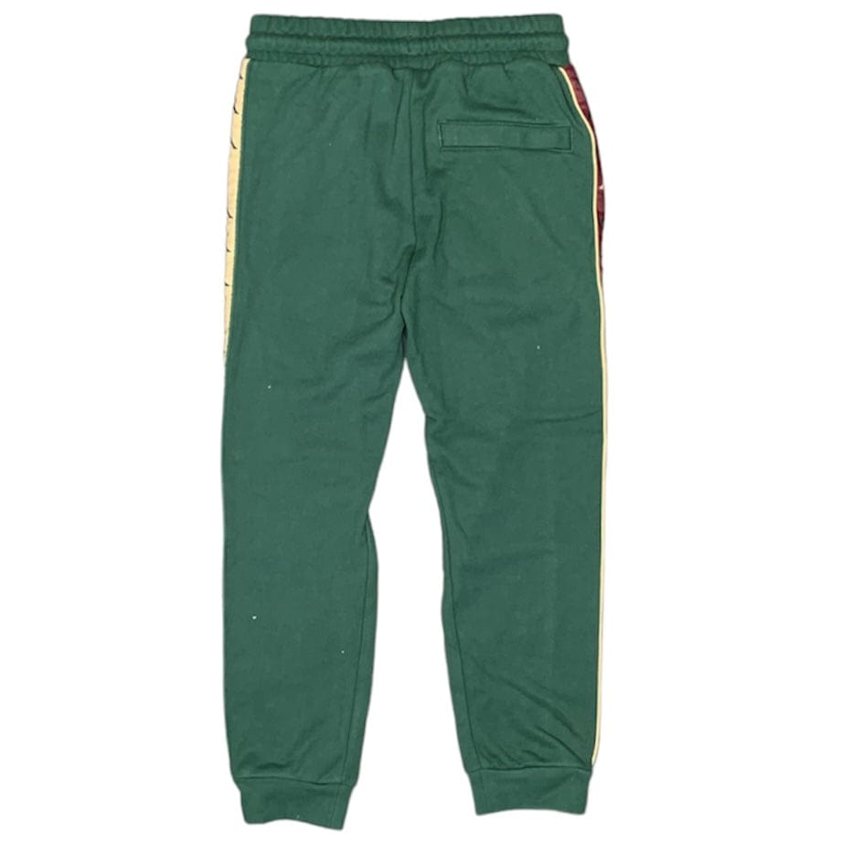 Kids Kappa Reflective Sweatpant (Dark Green) - 311CD8WK