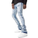 Jordan Craig Martin Stacked Ripple Effect Denim (Sky Blue) JTF1157