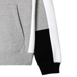 Lacoste Colorblock Hoodie (Grey/Black/White) SH1301-51