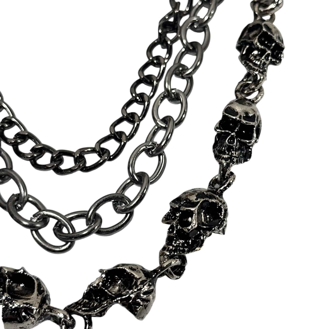 Embellish Skull Chain (Chrome Silver) EMB-SUM26-032