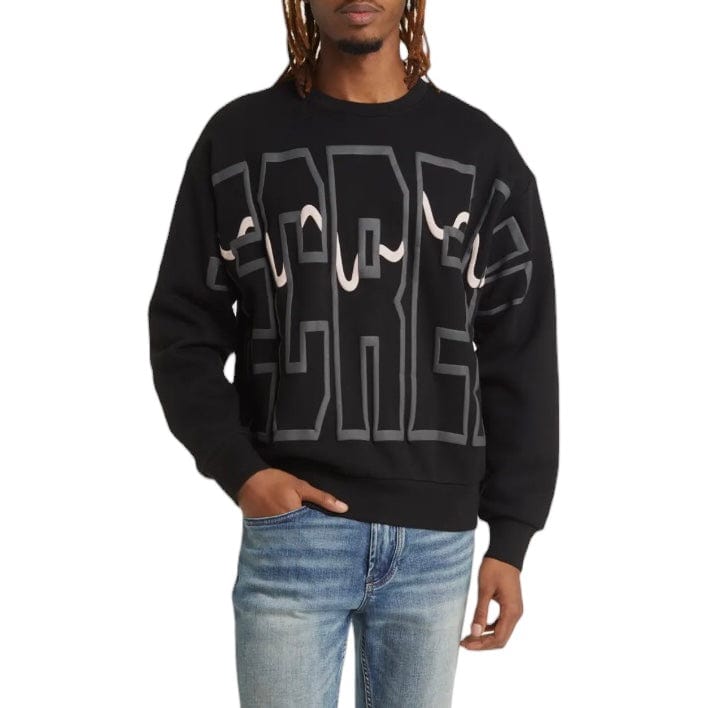 Ice Cream Pow Crew Sweatshirt (Black) 431-9303