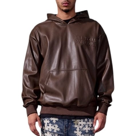 See You In Paradise Thriller Hoodie (Brown) 8560H