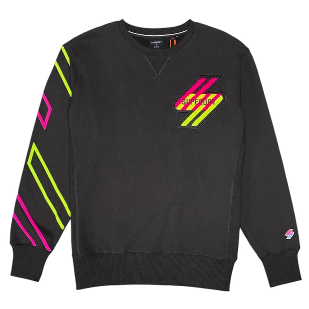 Superdry Sportstyle Energy Crewneck Sweatshirt (Black) - M2010527A