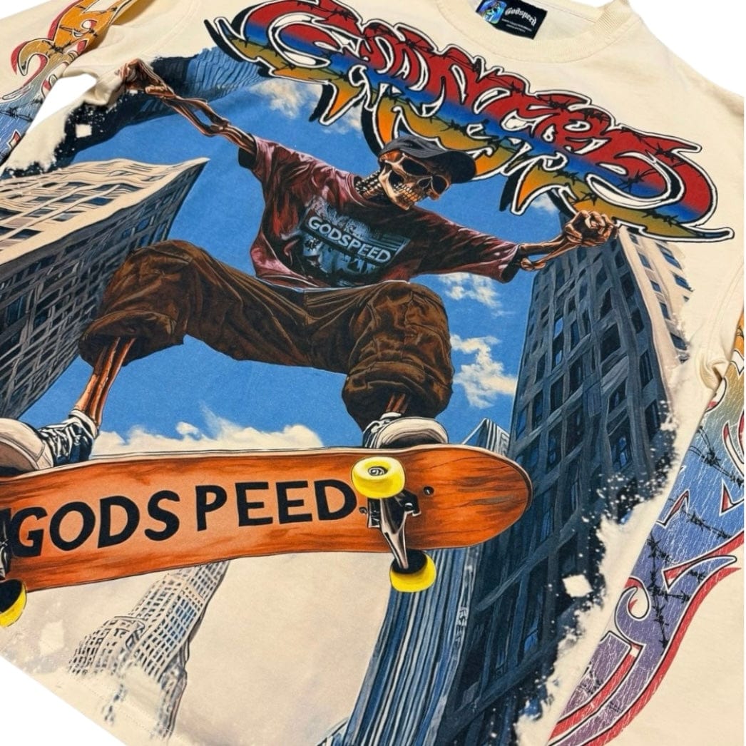 Godspeed Ollie LS T Shirt (Bone)