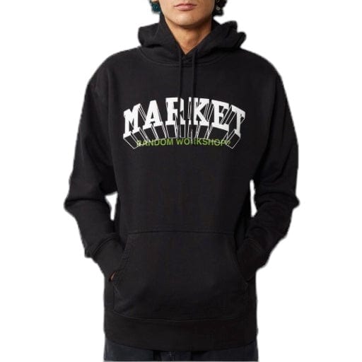 Market Super Market Pullover Hoodie (Black) 397000502
