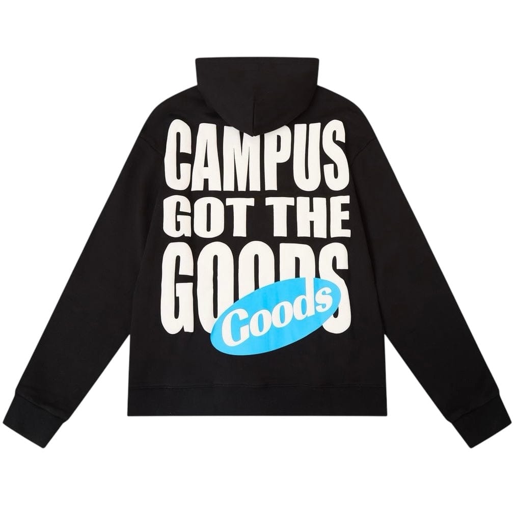 Campus Goods Bitter Dose Zip Up Hoodie (Black) CG-H25-005