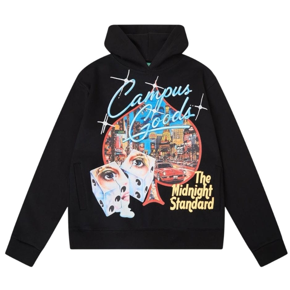 Campus Goods Midnight Standard Hoodie (Black) CG-H25-051
