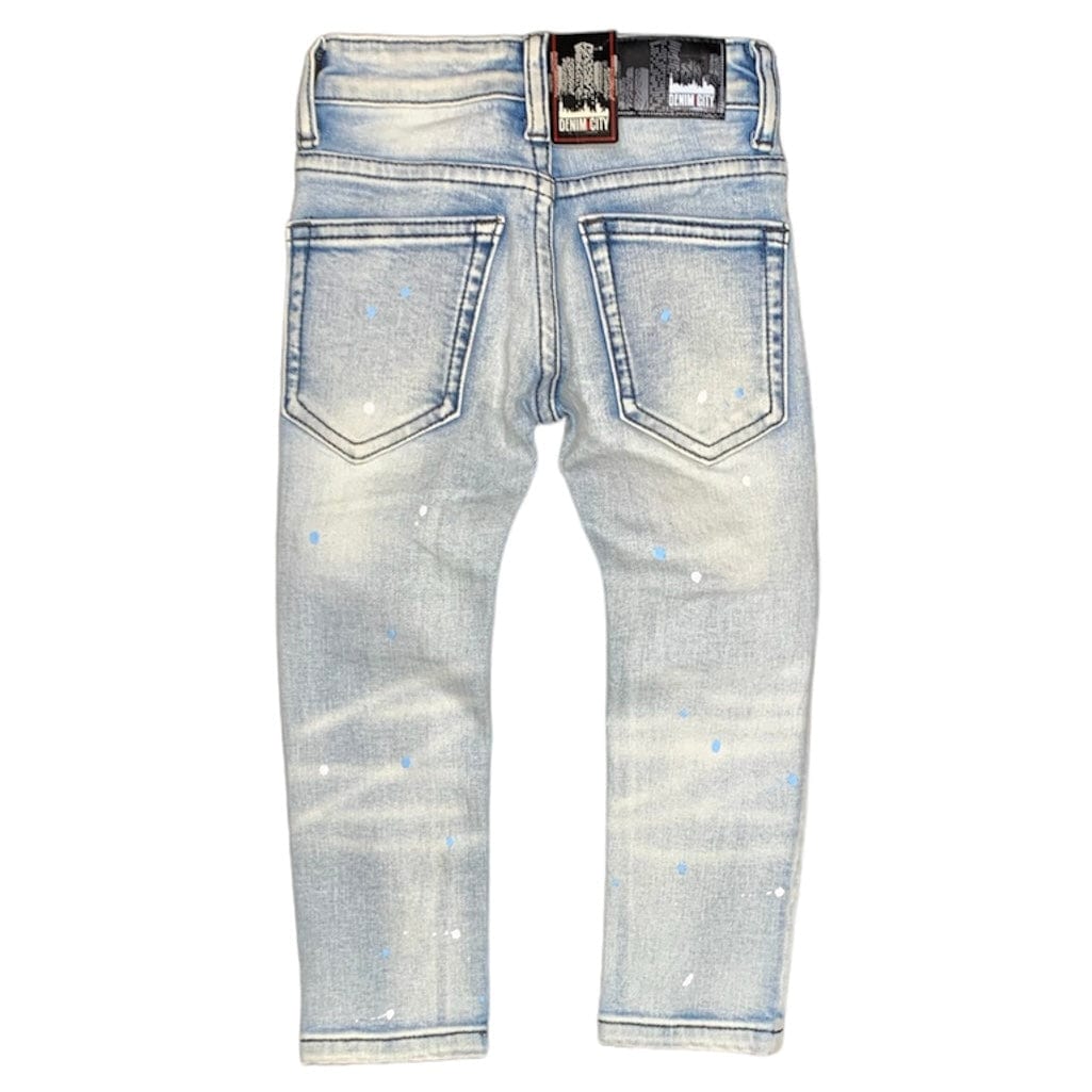 DenimiCity Stacked Trim Denim (Light Blue) DNM-K080S