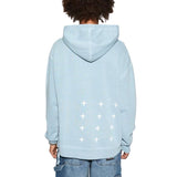 Ksubi Skript Biggie Hoodie (Ice Blue) MFA24FL005