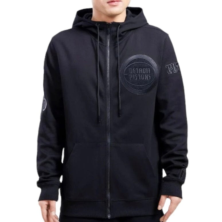 Pro Standard Detroit Pistons Dk Hoodie (Triple Black) BDP554615