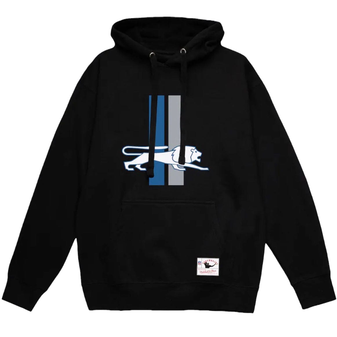 Mitchell & Ness NFL Detroit Lions Basic Logo Hoodie (Black)