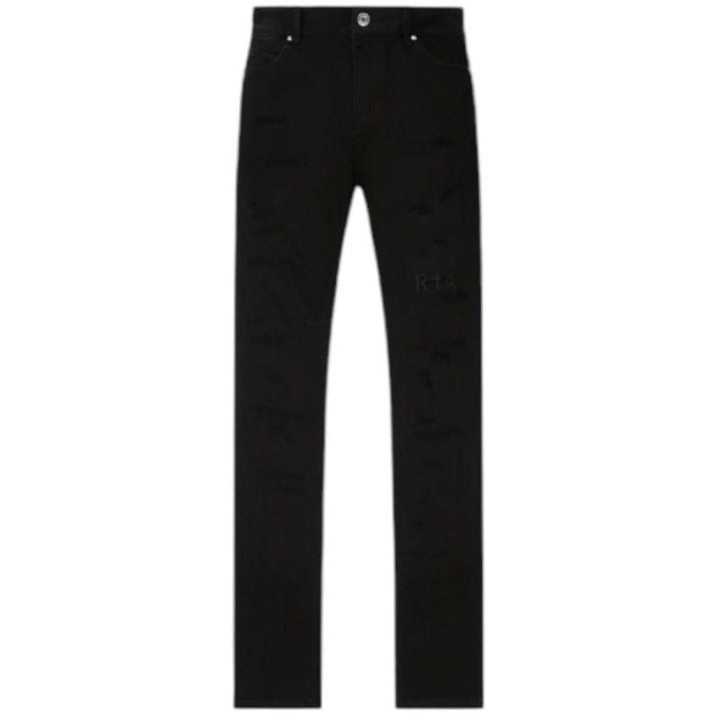 Rta Olivier Skinny Jean (Black Scratched) MUDWD889-B1838BKSCR