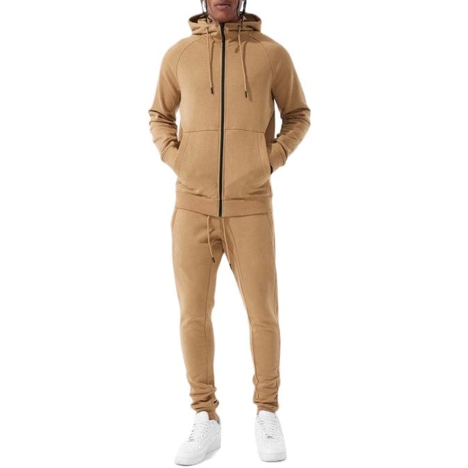 Jordan Craig Uptown Zip Up Hoodie (Mocha) 8860H