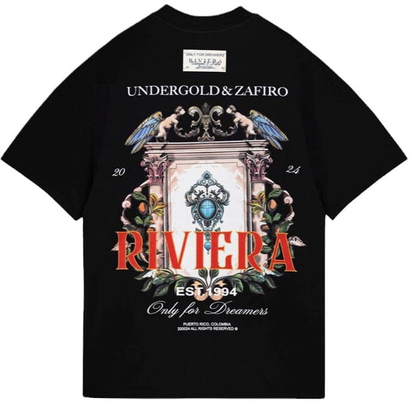 Undergold Riviera Door T Shirt (Black)