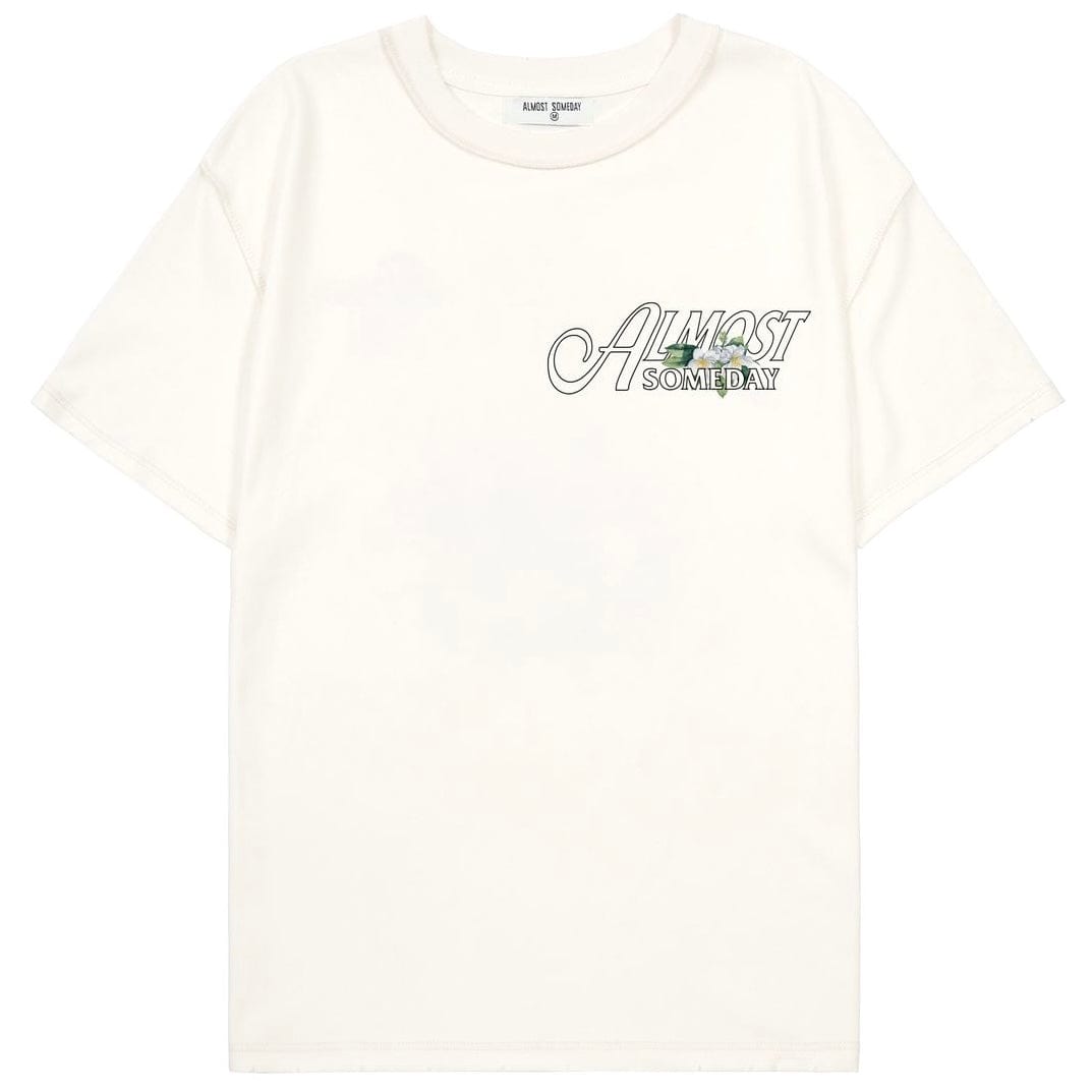 Almost Someday Ibiza Tee (Cream) AS-F25-025