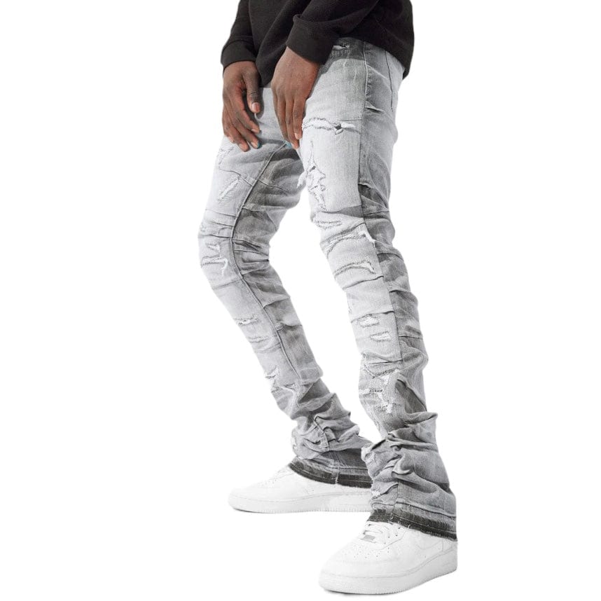 Jordan Craig Martin Stacked Ripple Effect Denim (Bone White) JTF1157