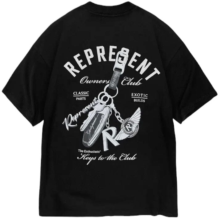 Represent Keys To The Club T Shirt (Jet Black) MLM4236-001