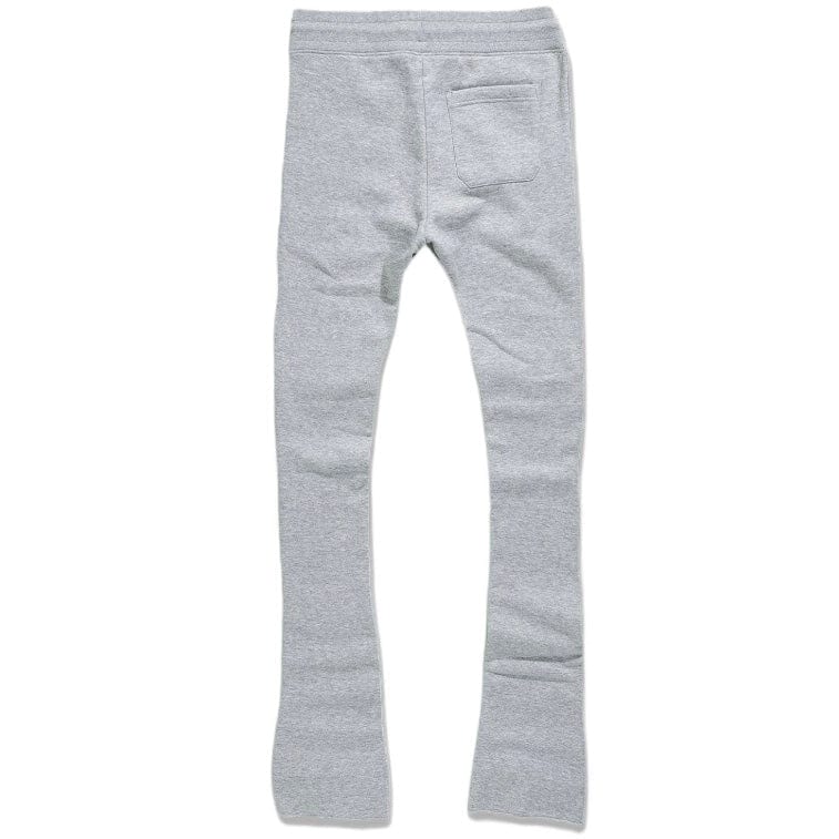 Jordan Craig Uptown Stacked Sweatpants (Heather Grey) 8826L