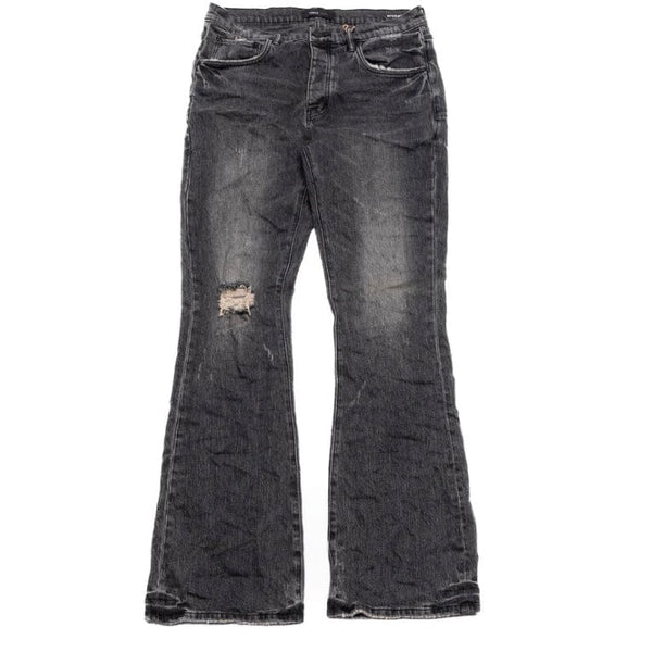 Purple Brand Vintage Flare Blowout Denim (Light Black) P004-VFLB324