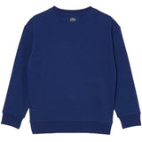 Kids Lacoste Signature Print Sweatshirt (Navy Blue) SJ1231-51