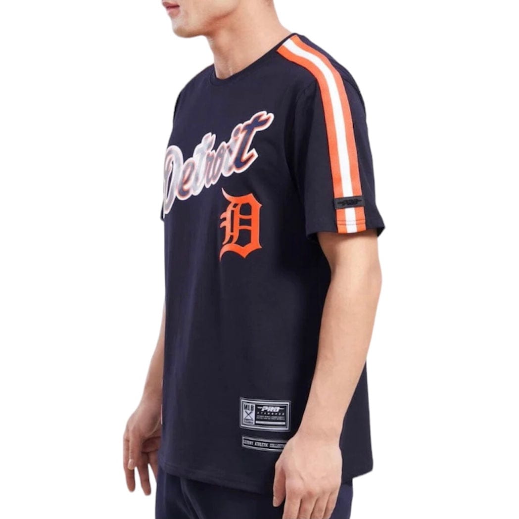 Pro Standard Detroit Tigers Pro Team Taping Shirt (Midnight Navy) LDT133616