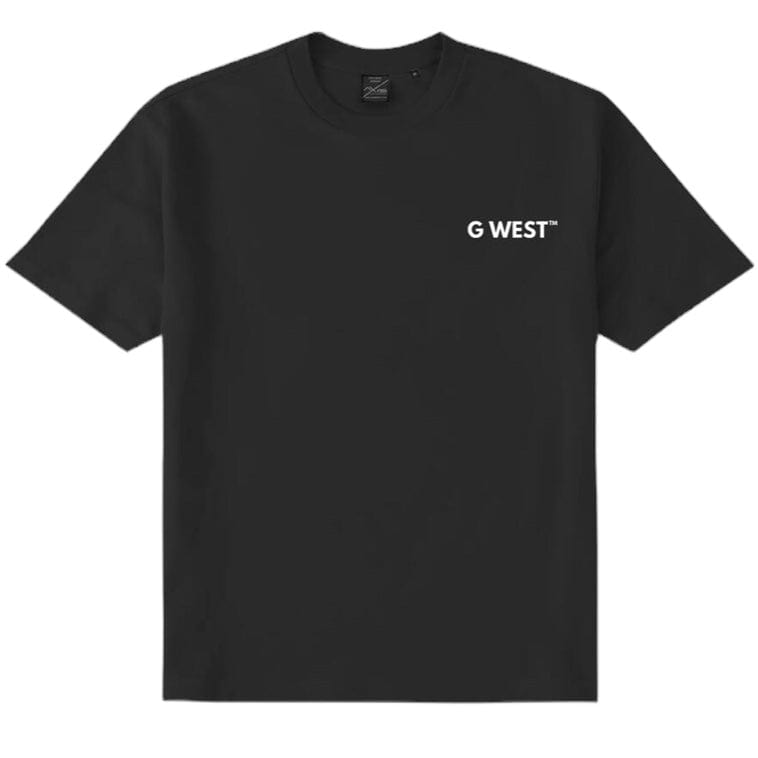 G West Sunflower Tee (Black/Latte) GWPPT9025