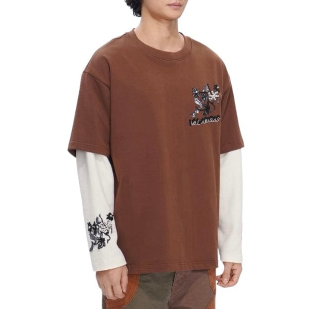 Valabasas Inheritance Layered Tee (Brown) VLBS-VSL1-1017