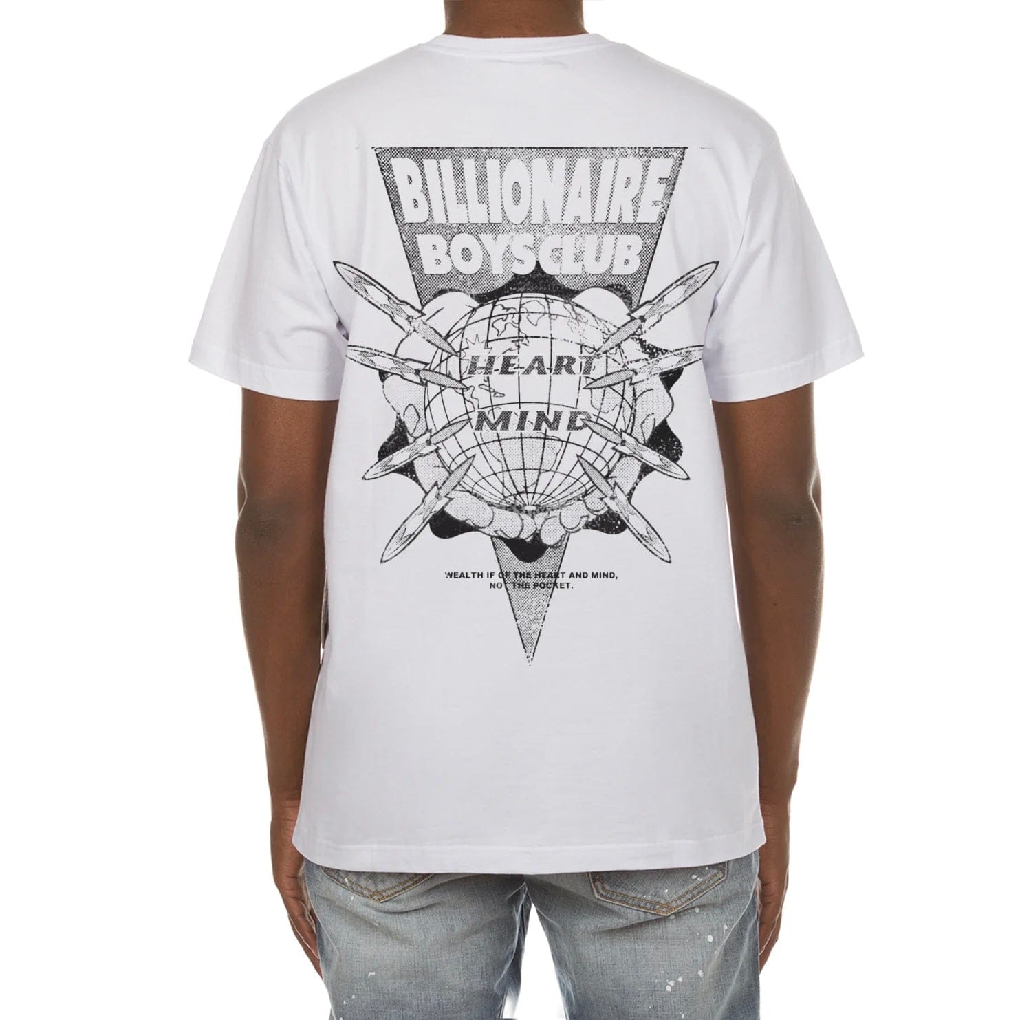 Billionaire Boys Club BB World SS Tee (White) 851-9203