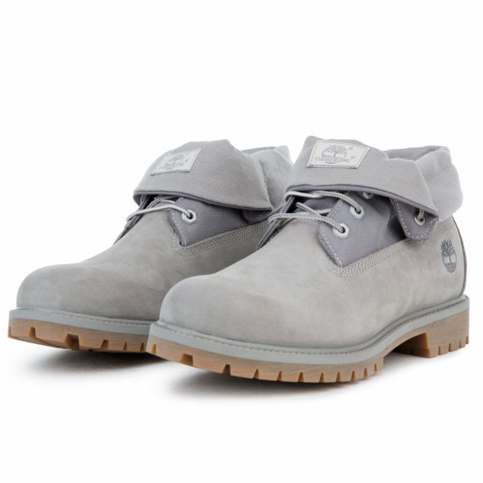 Timberland Heritage Roll Top Boots (Medium Grey Nubuck) TB-0A1S61-F49