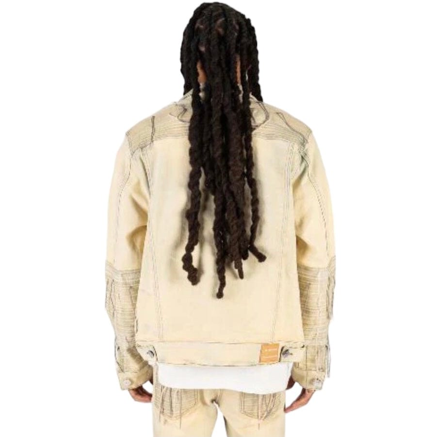 Pheelings "Phree Spirit" Denim Jacket (Light Blue/Sand)