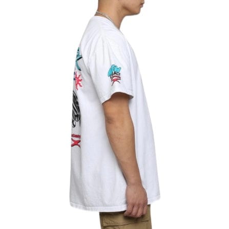 Loiter New Legacy Ultra Premium Vintage Tee (White)