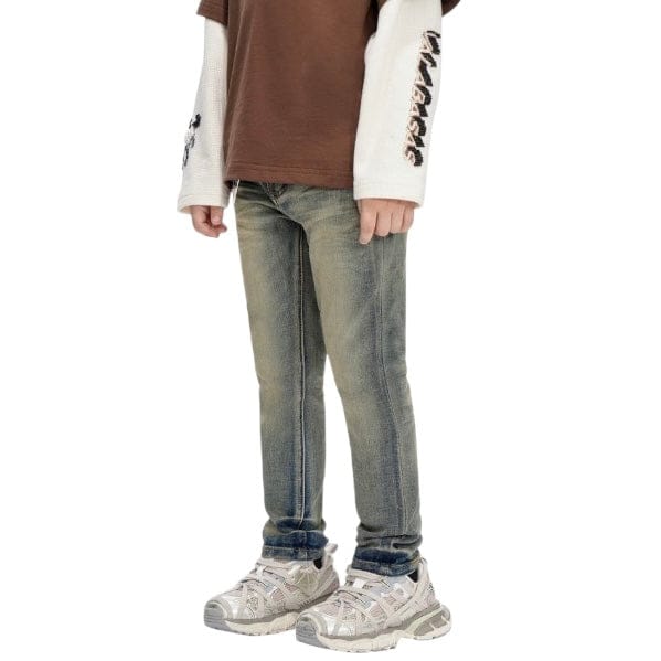 Kids Valabasas Jr. Slim Jeans (Medium Vintage) VPLAY-VJ1-1004R